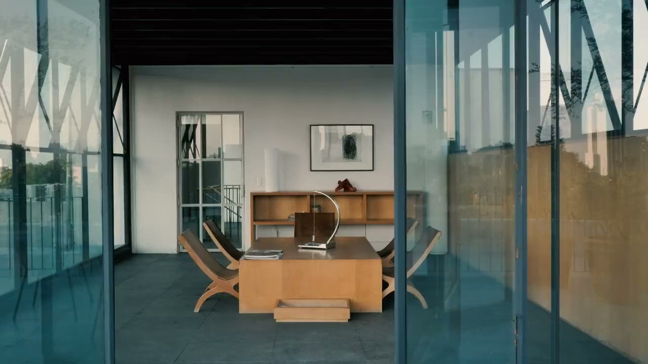 Modern studio interior
